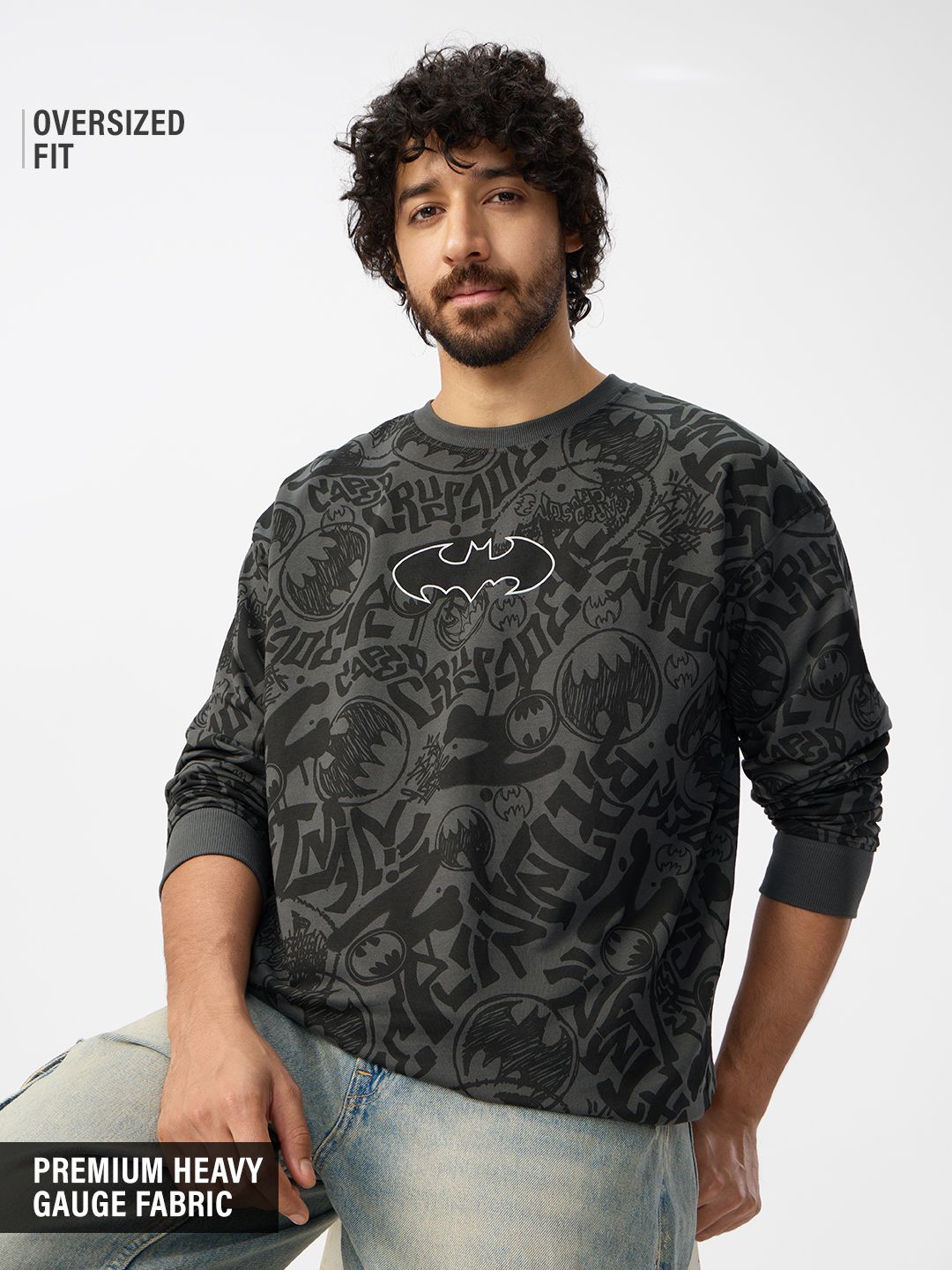 Batman: Vengeance oversized-Half-sleeve-tshirt