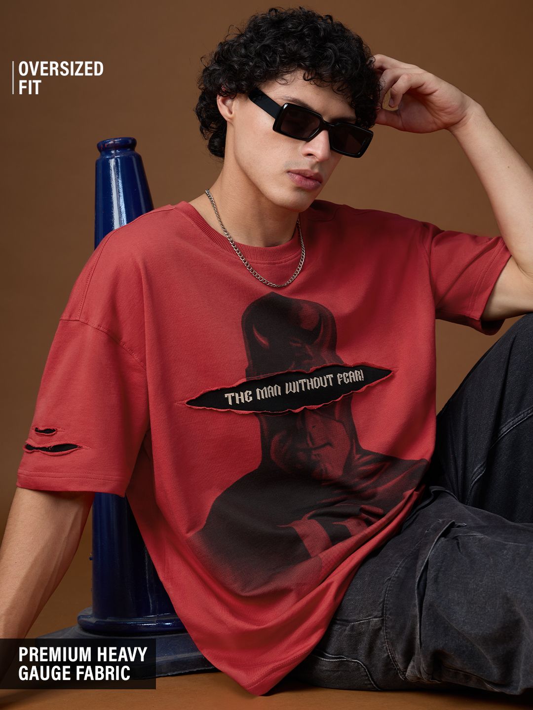 Daredevil: No Fear Oversized T-shirt