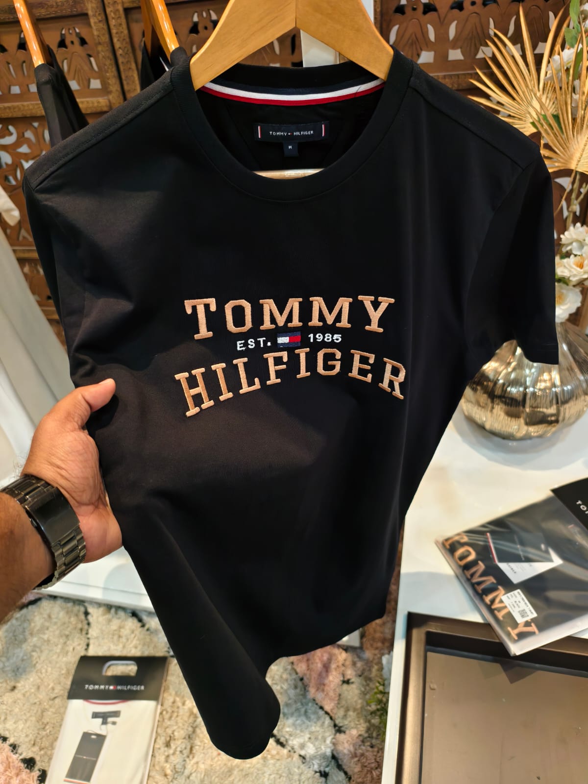 Black T-shirts For Men - TH