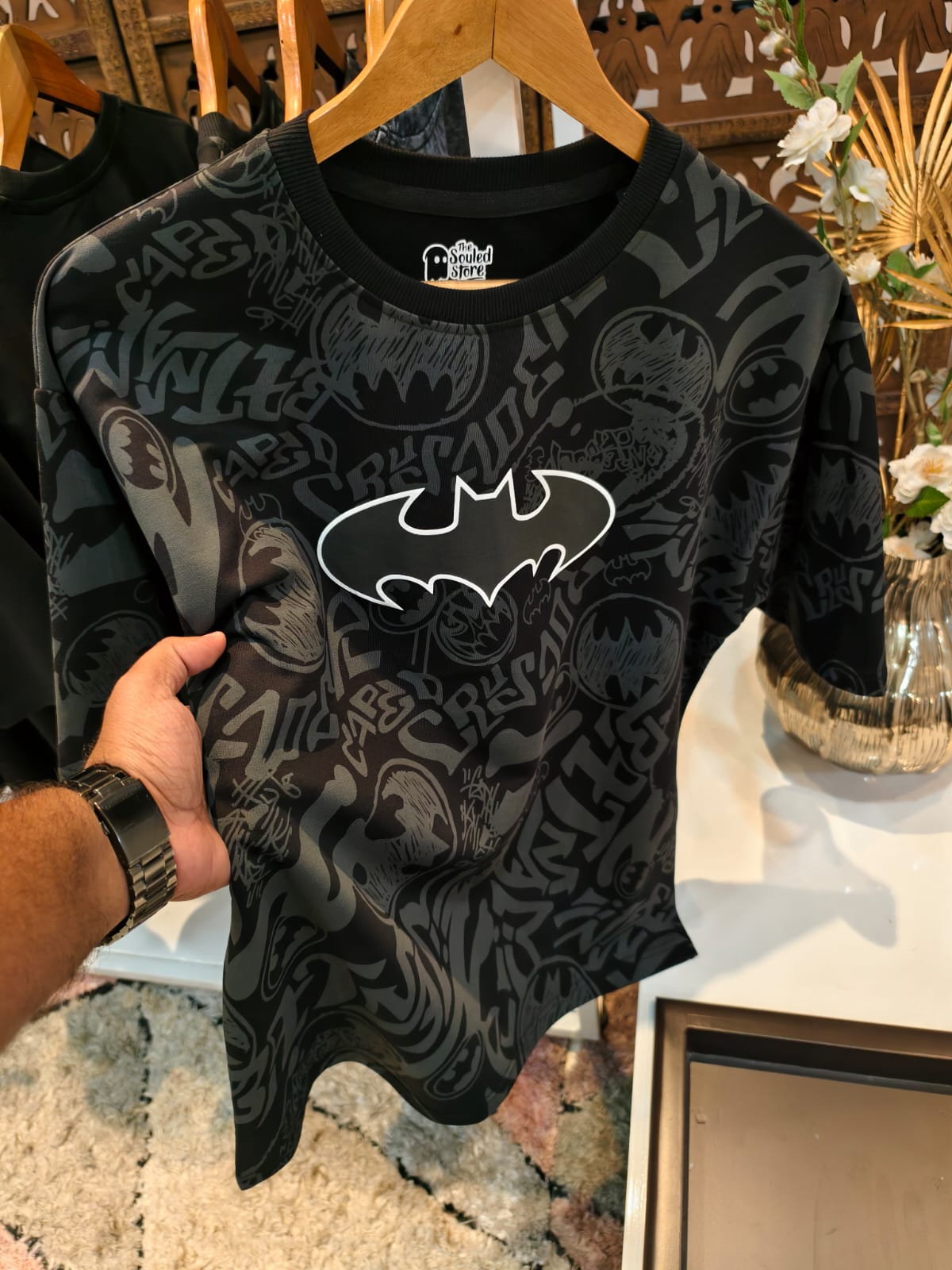 Batman: Vengeance oversized-Half-sleeve-tshirt
