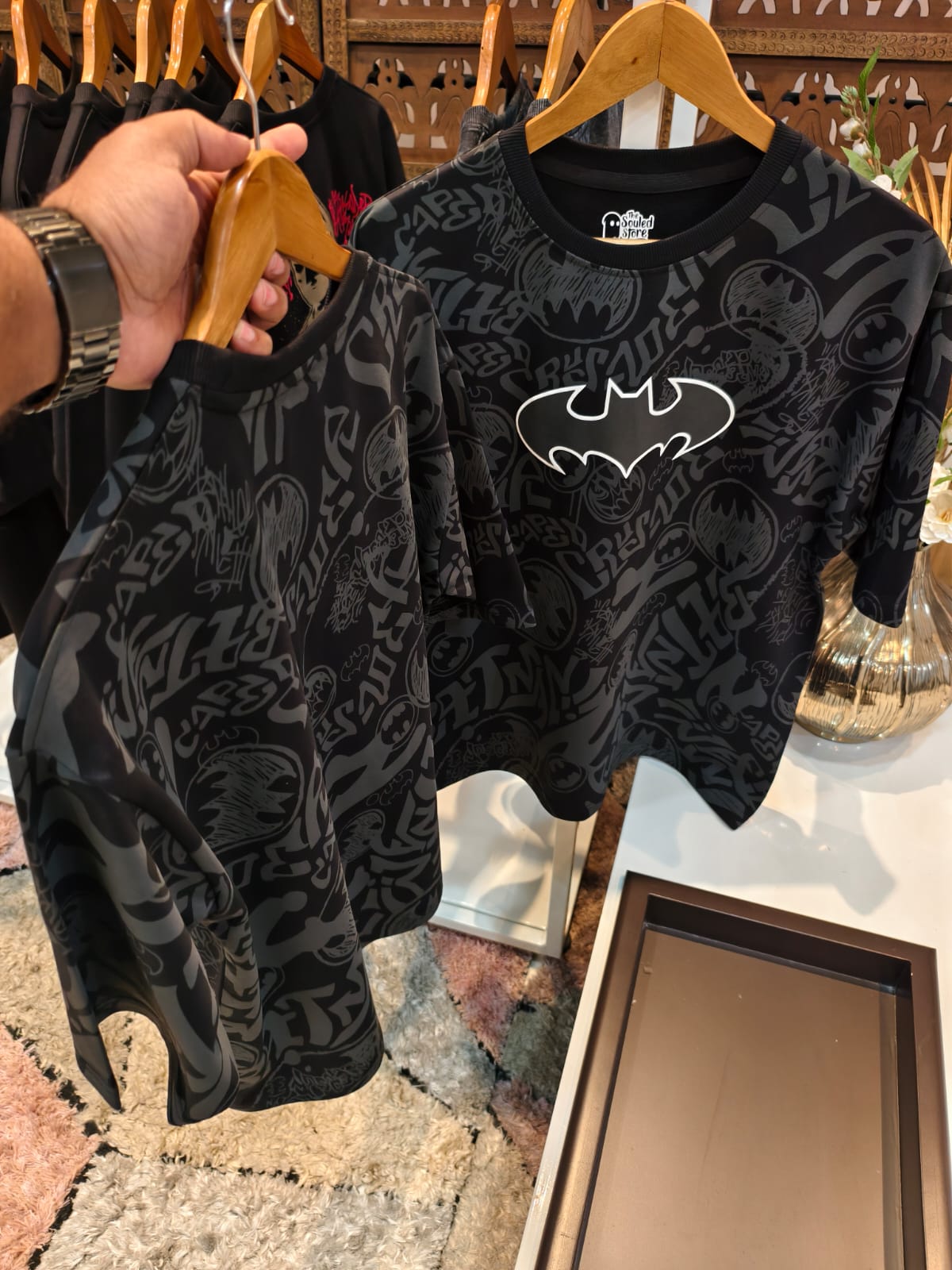 Batman: Vengeance oversized-Half-sleeve-tshirt