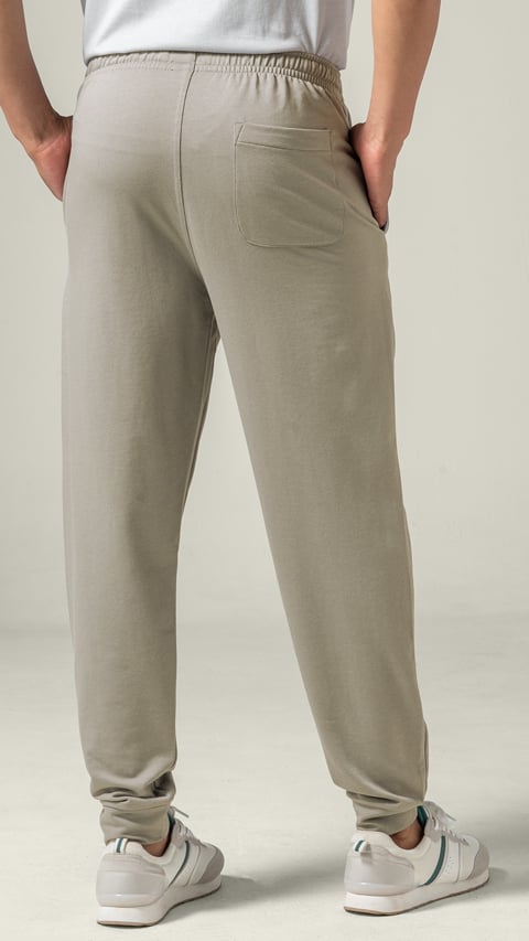 Damensch Lounge Jogger  Castle Beige Tracks