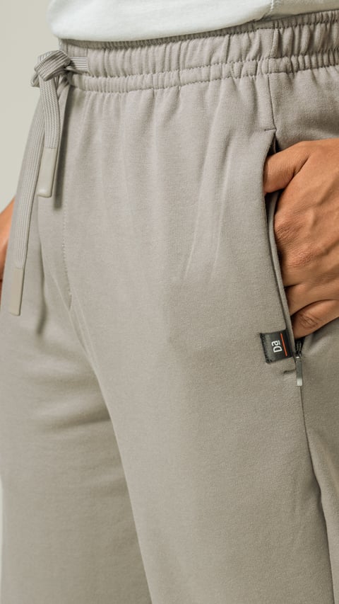 Damensch Lounge Jogger  Castle Beige Tracks