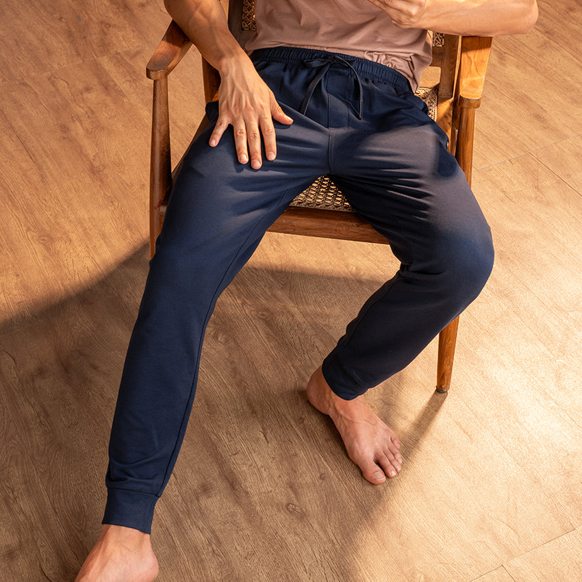 Damensch  Lounge Jogger Tracks- Mid Night Blue