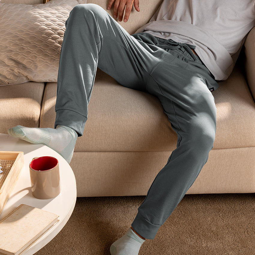 Damensch Lounge Jogger Tracks Storm Blue