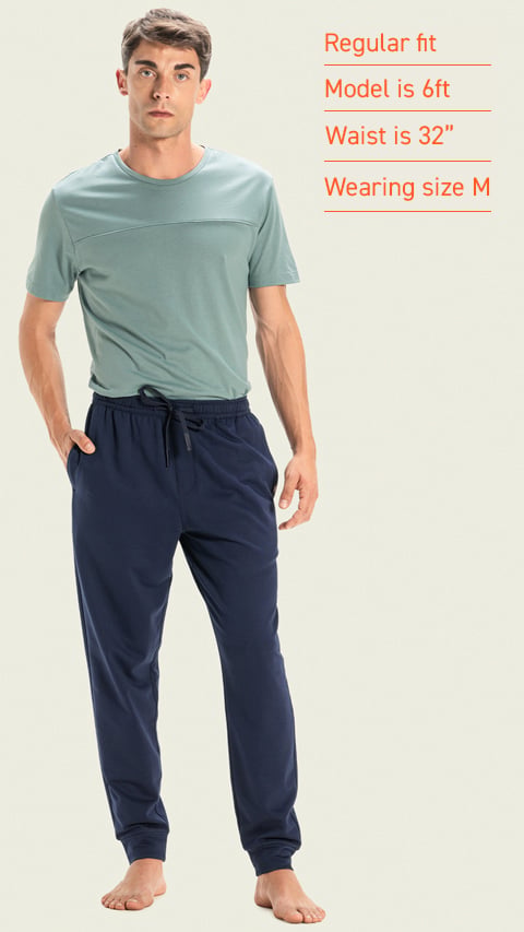 Damensch  Lounge Jogger Tracks- Mid Night Blue